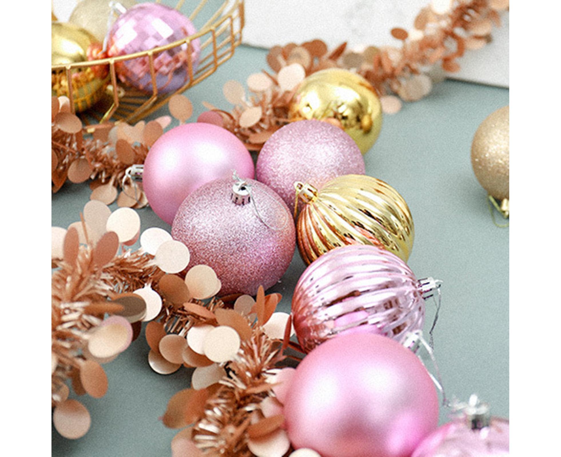 34Pcs Shatterproof Ball for Home-Golden - Image 2