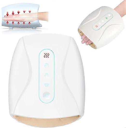 Intelligent Cordless Hand Massager with Heat & Compression for Home Use - Image 1