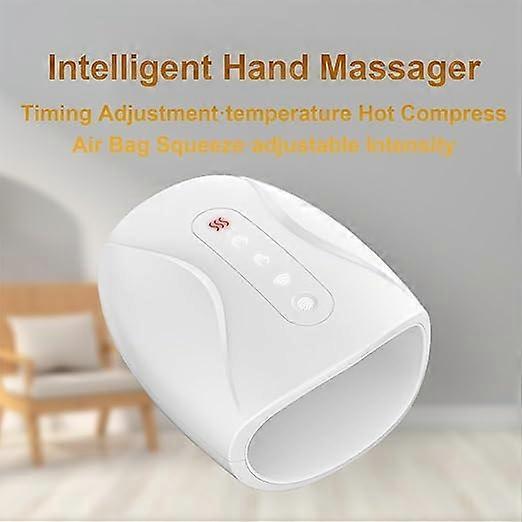 Intelligent Cordless Hand Massager with Heat & Compression for Home Use - Image 5