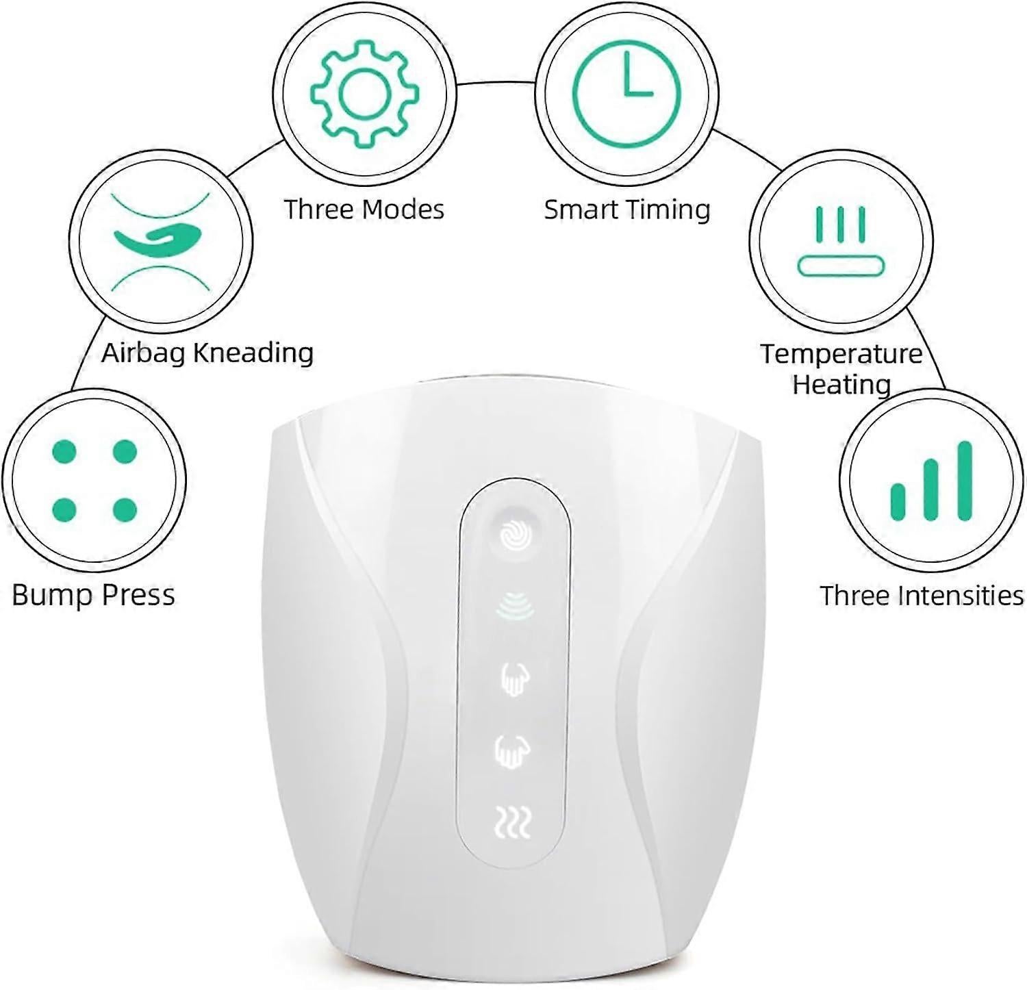 Hand Massager with Heat & Compression, Home Hand Therapy Device - Image 4