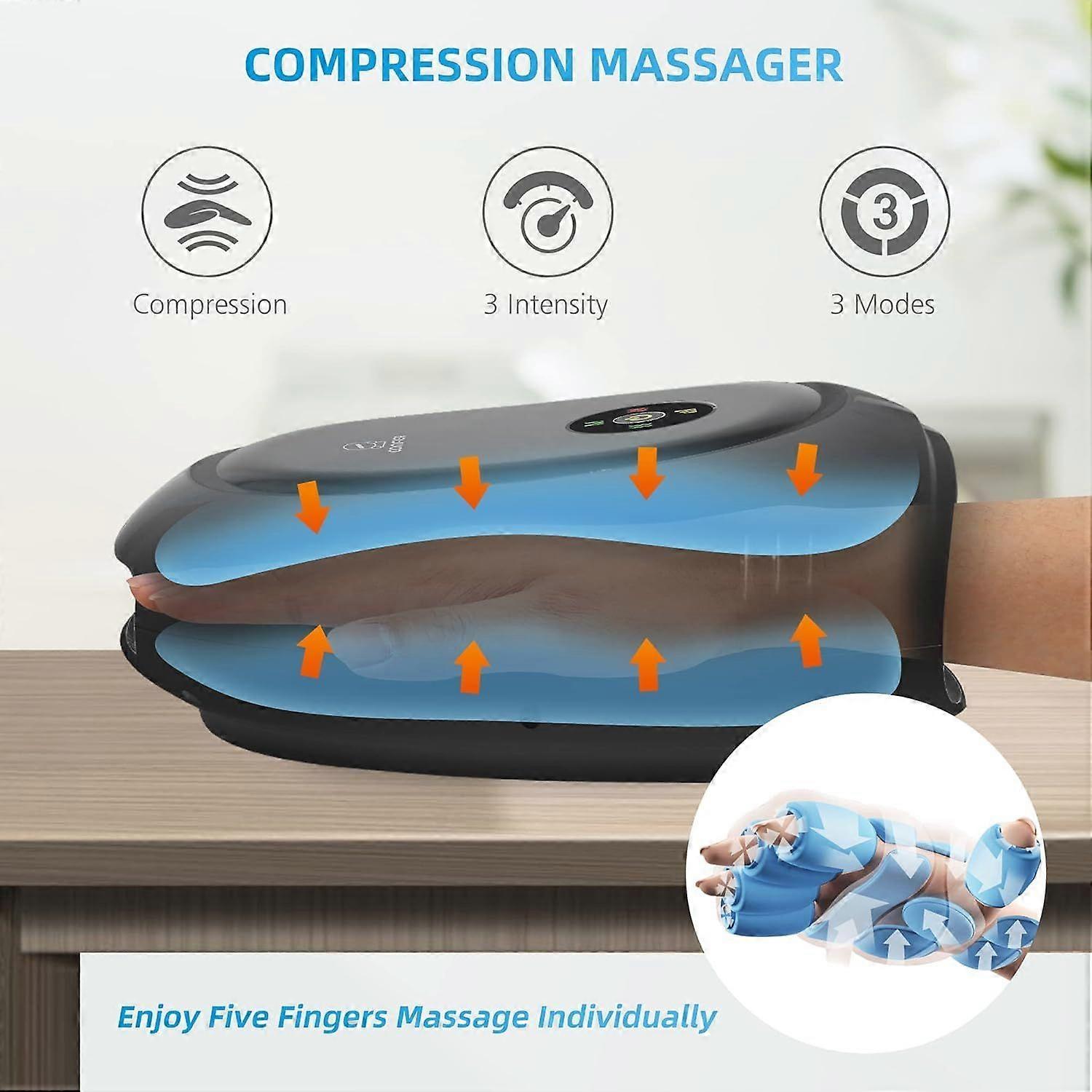Smart Hand Massager with APP Control, Wrist & Finger Therapy Machine - Image 4