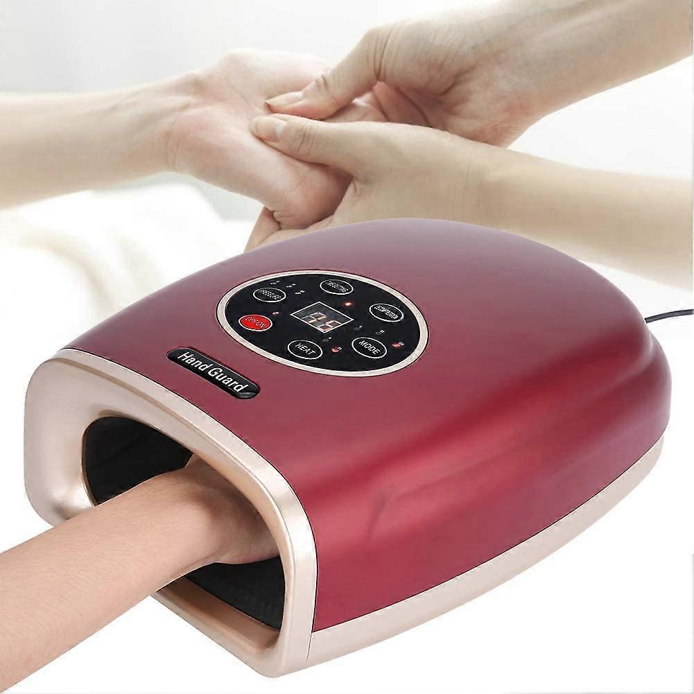 Electric Hand & Wrist Massager with Heat and Vibration Function - Image 1