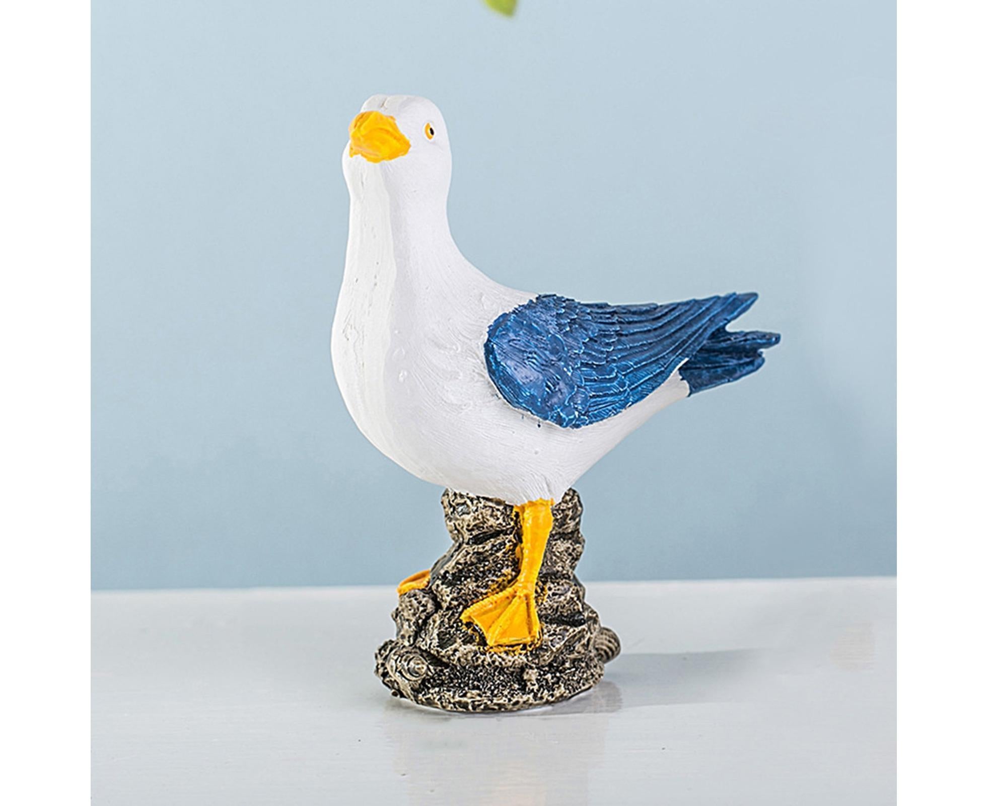 Seagull Figurine for Desktop-Dark Blue - Image 3