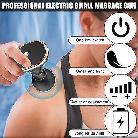 Mini Electric Handheld Muscle Massager for Trigger Point Relief - Image 3