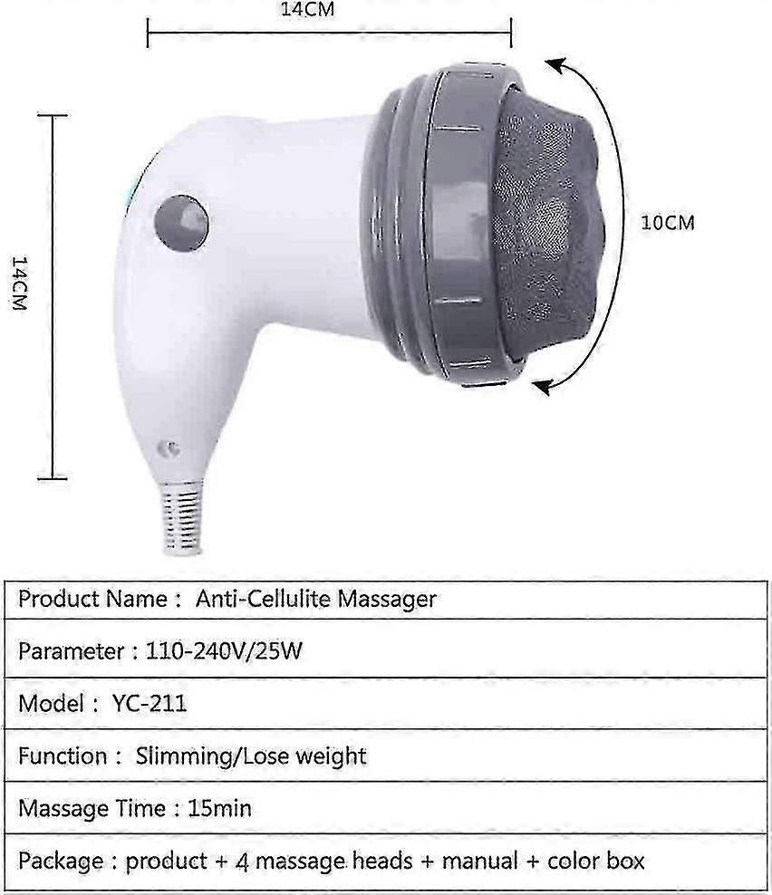 Wireless Mini Electric Anti-Cellulite Hand Massager - Image 5