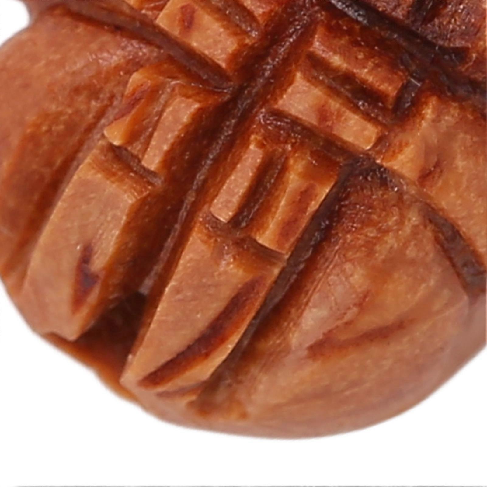 Wood Pig Hand Massager Ball, Stress Relief Exercise Tool - Image 4