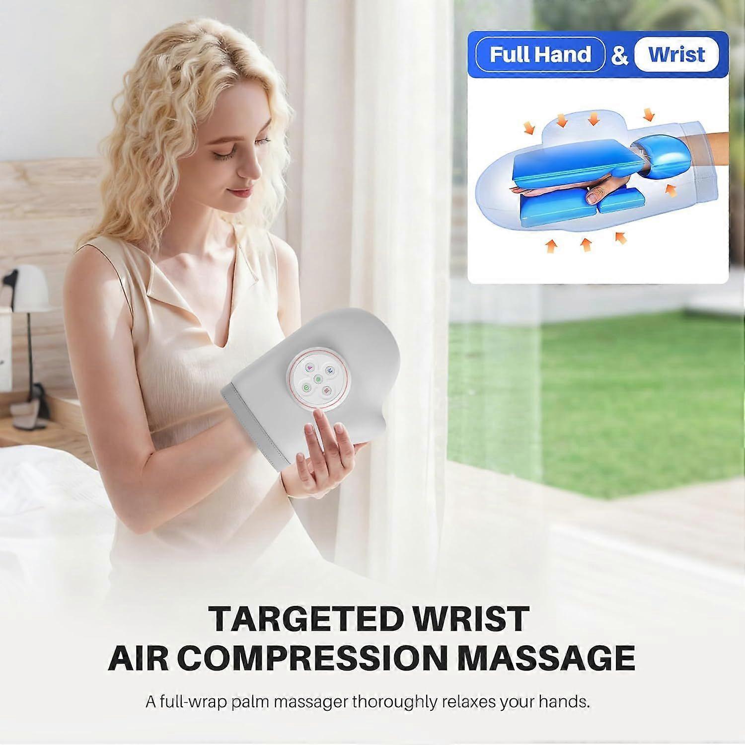 Hand Massager with Heat & Compression, Finger & Palm Massage Gift - Image 5