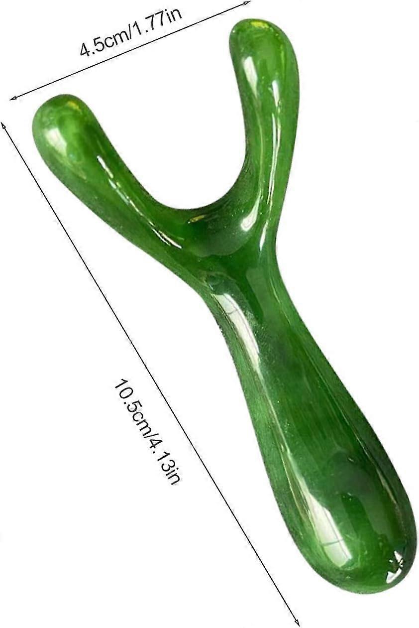 Resin Nose Guasha Tool, Portable Nose Lifting & Shaping Facial Massage Clip for Women, Green - Image 4