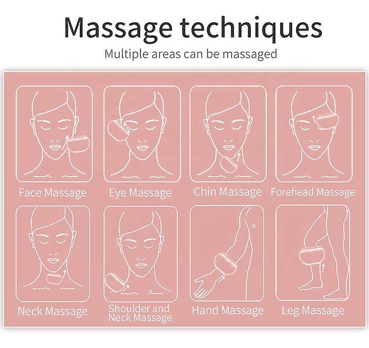 Red Light Facial Lifting Guasha Device, Anti-Aging Portable Electric Face Massager - Image 2