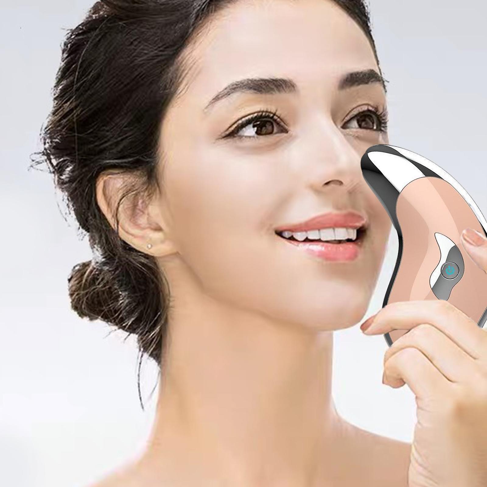 Electric Facial Guasha Plate, Scraping Massage Board Tool, White - Image 4