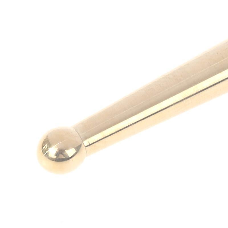 Brass Face & Eye Reflexology Massage Pen, Ear Acupoint Guasha Detecting Stick (1pc) - Image 5