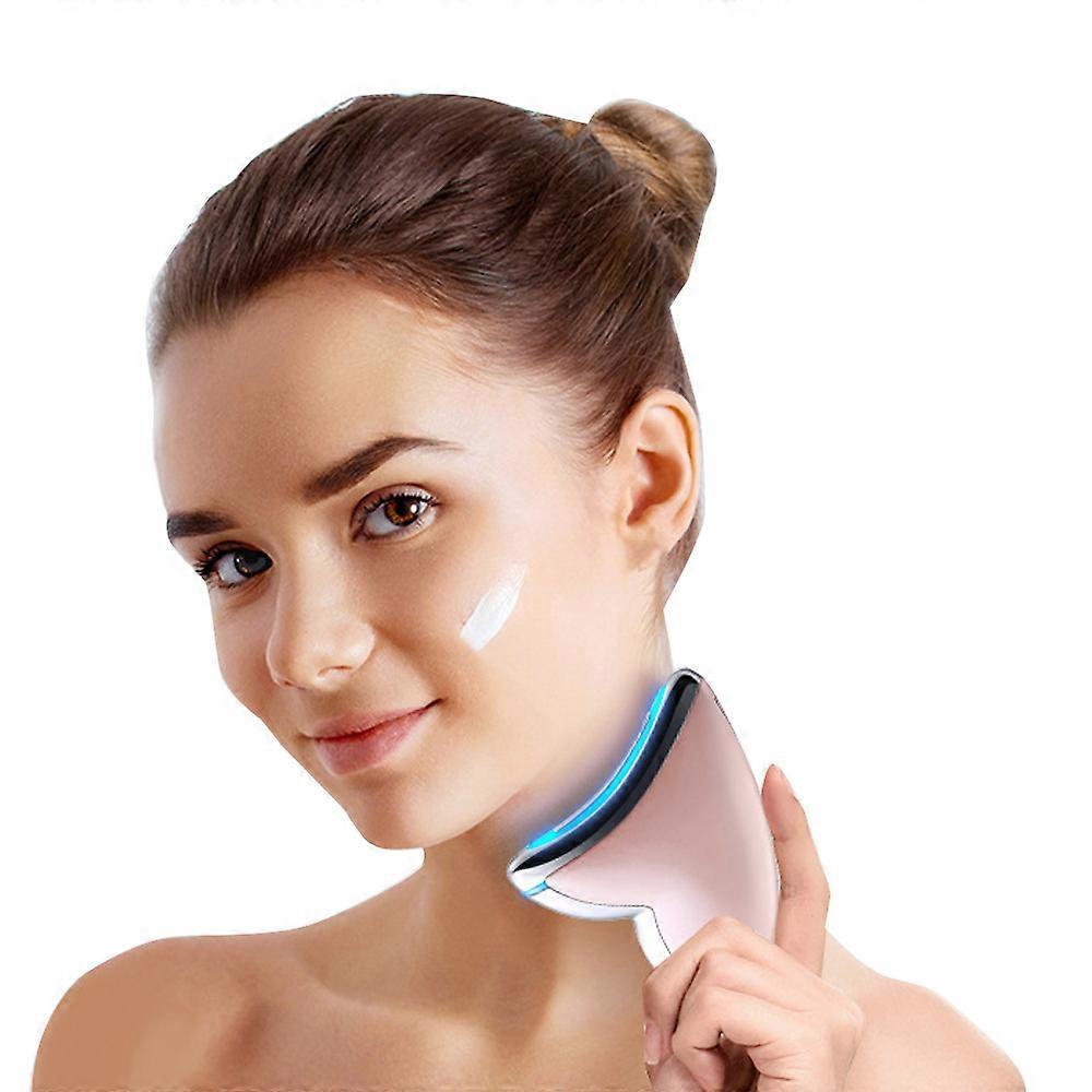 Face & Neck Guasha Massager, Facial Wrinkle Removal Massage Device - Image 1