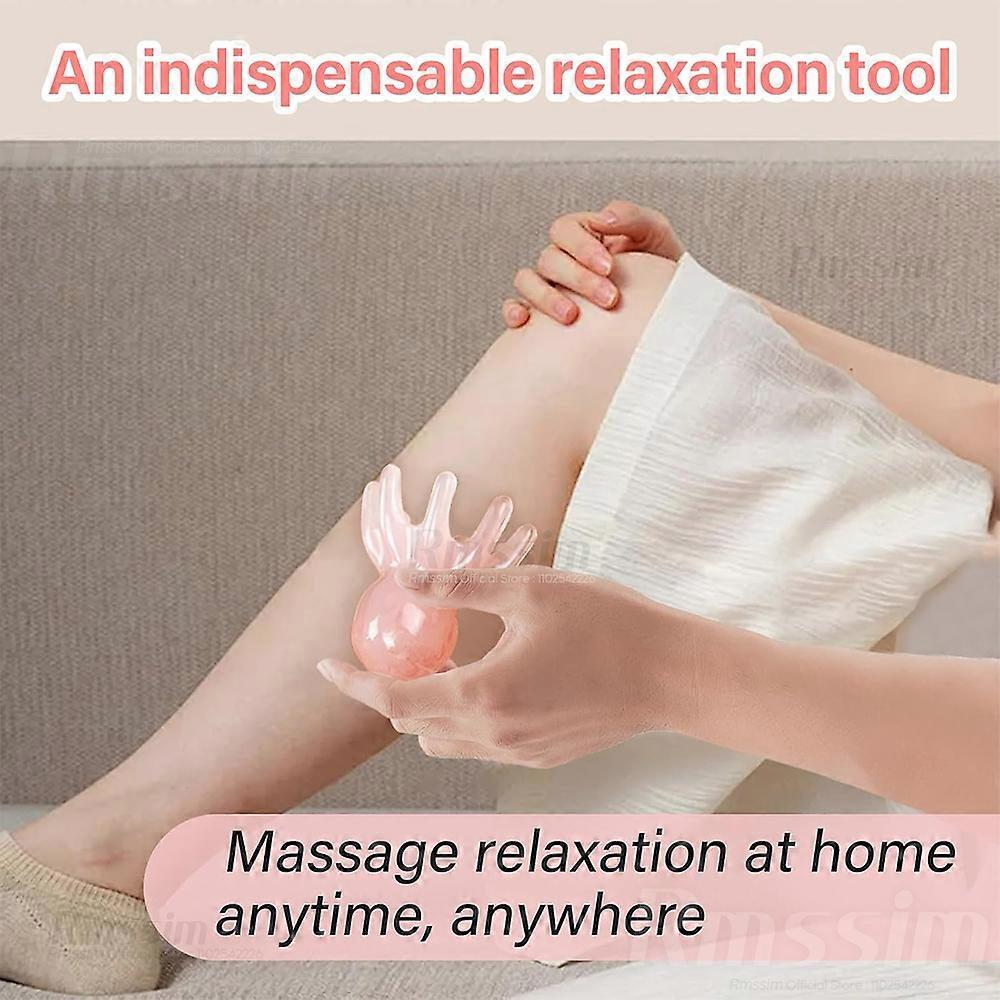 Resin Octopus-Style Scalp Guasha Massage Comb, Meridian Scraping Acupuncture SPA Tool - Image 4