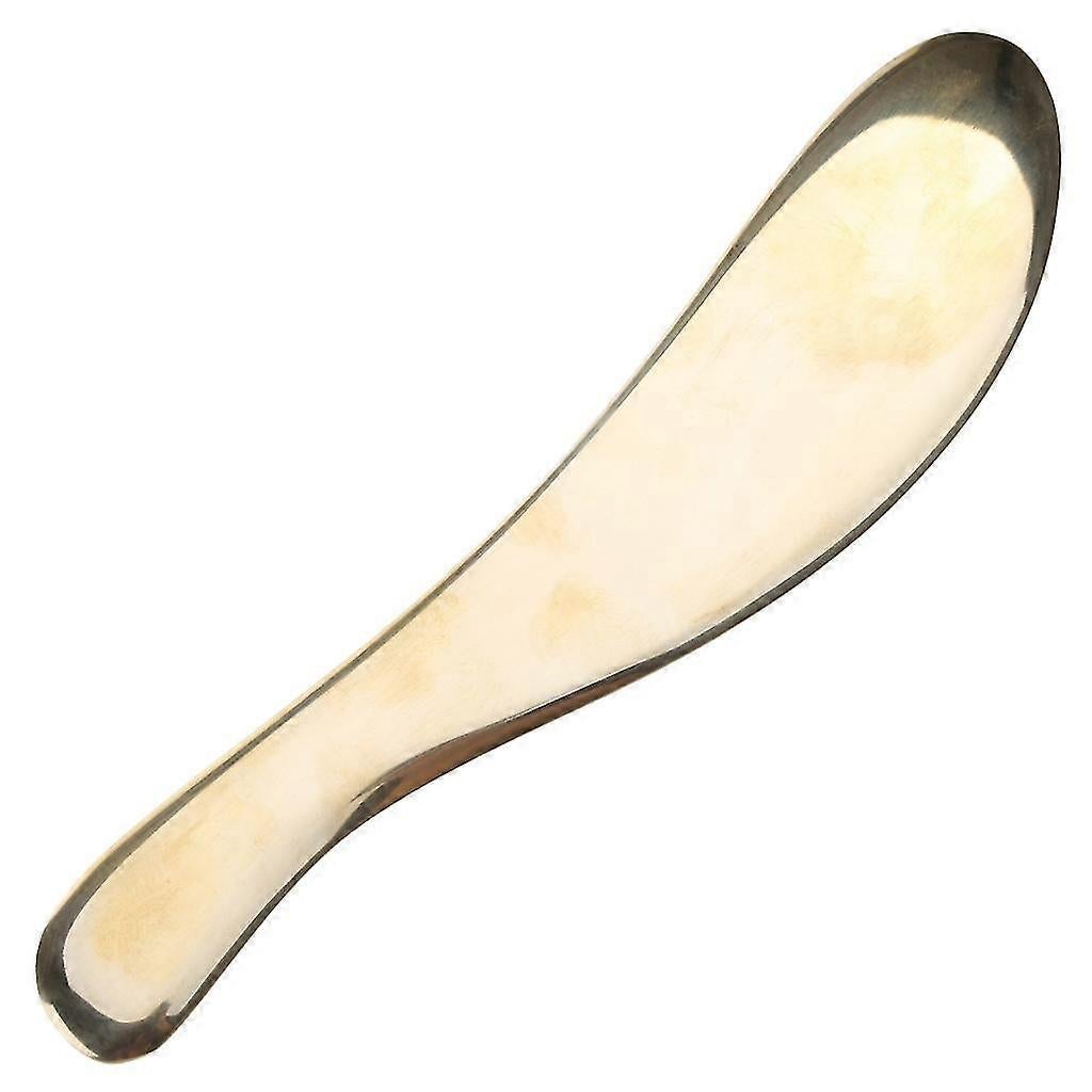 Copper Gua Sha Board Massage Tool, Body & Face Scraping Device, 188mm - Image 1
