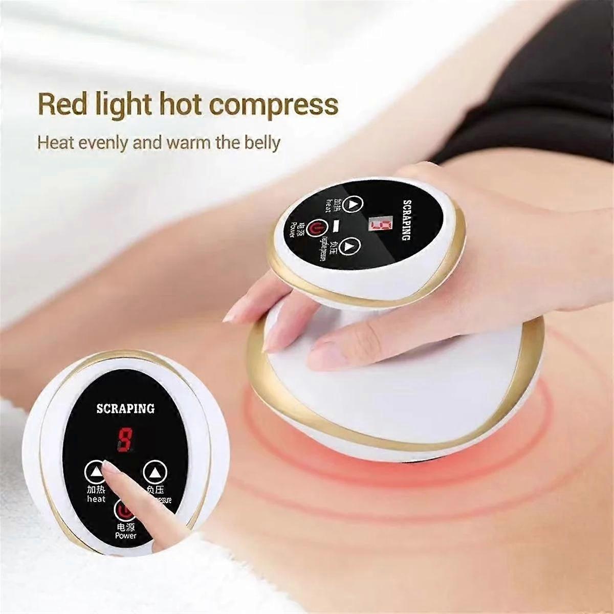 Home Electric Guasha Scraping & Cupping Massager, Vacuum Suction Heating Body Tool - Image 2