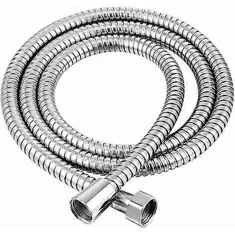 Long Stainless Steel Shower Hose, Chrome Finish, Durable Shower Pipe - Image 4