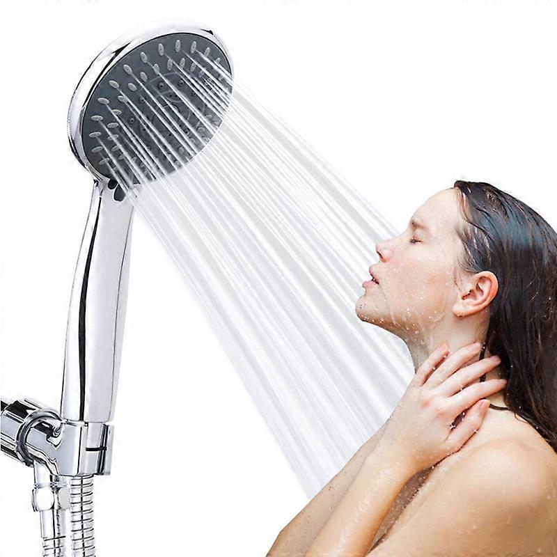 Handheld Shower with Hose, Water-Saving Universal Shower Hose - Image 3