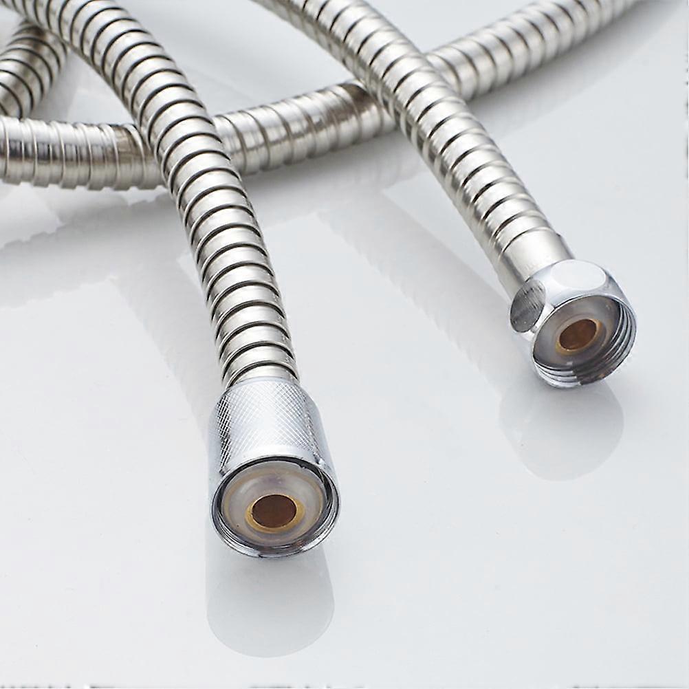 Stainless Steel Replacement Shower Hose, Double Buckle 200cm Shower Tube - Image 4