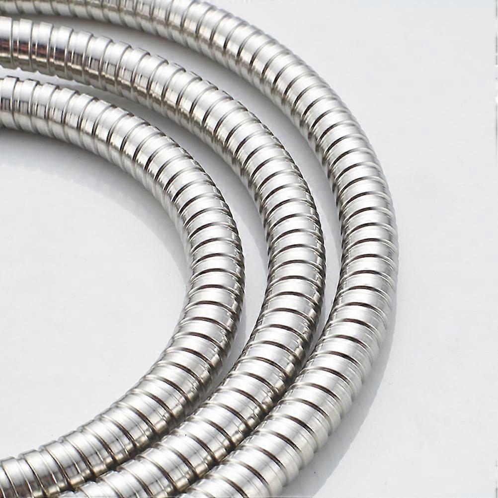Stainless Steel Replacement Shower Hose, Double Buckle 200cm Shower Tube - Image 5