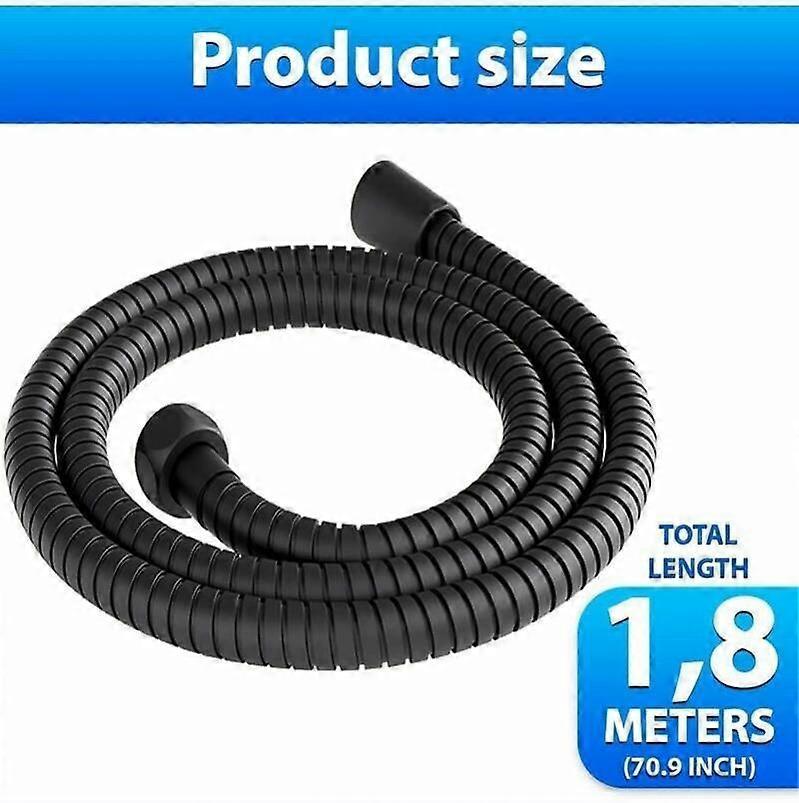 200cm Anti-Twist Stainless Steel Universal Shower Hose, Corrosion-Resistant - Image 2