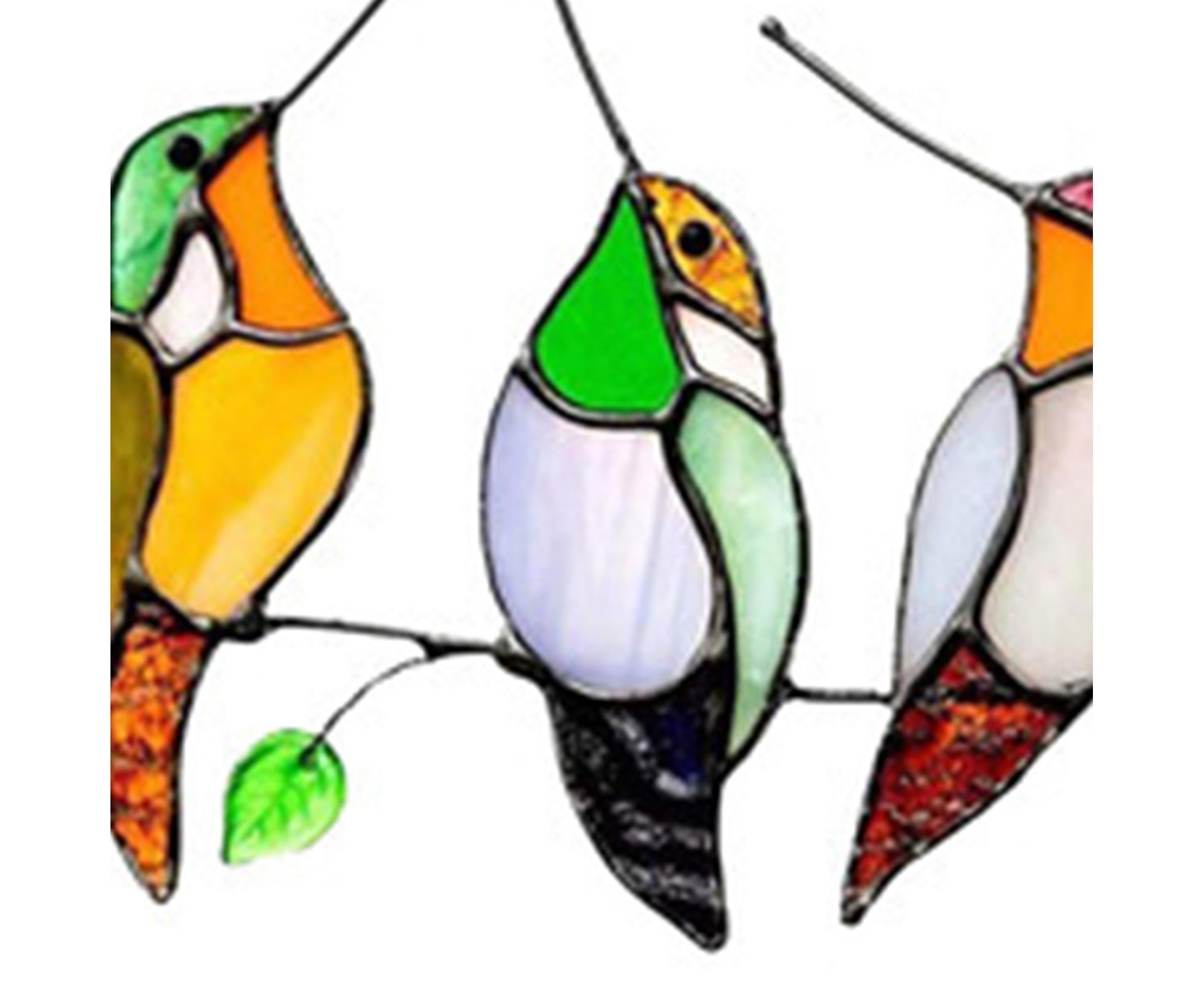 Pendant Multifunctional Attractive Acrylic Miniature Fake Bird Ornament for Home - Image 6