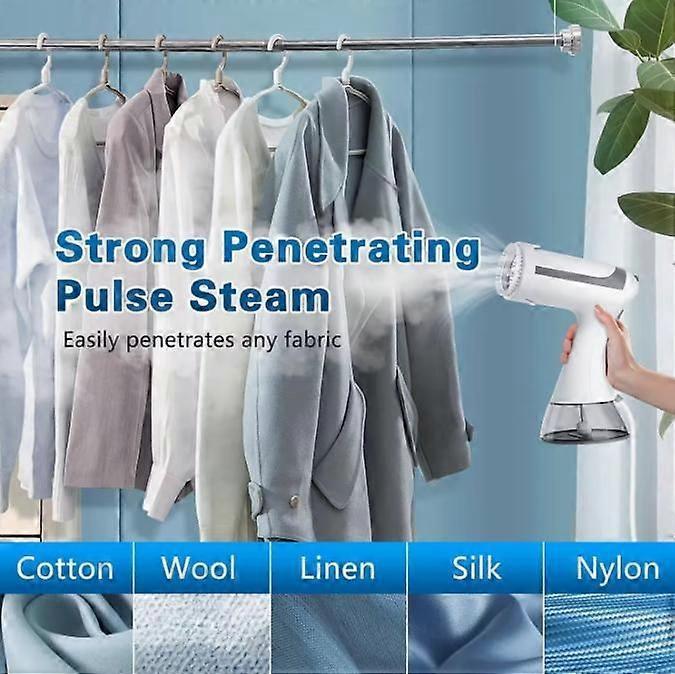 1500W Handheld Garment Steamer 300ml Detachable Tank Portable Clothes Steamer - Image 5