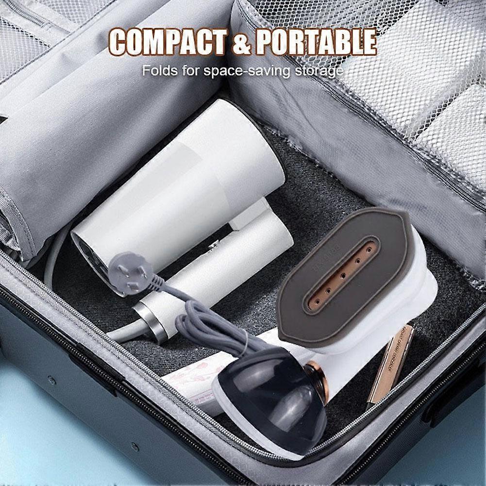 Portable Handheld Garment Steamer Iron for Clothes Home and Travel Use - Image 3
