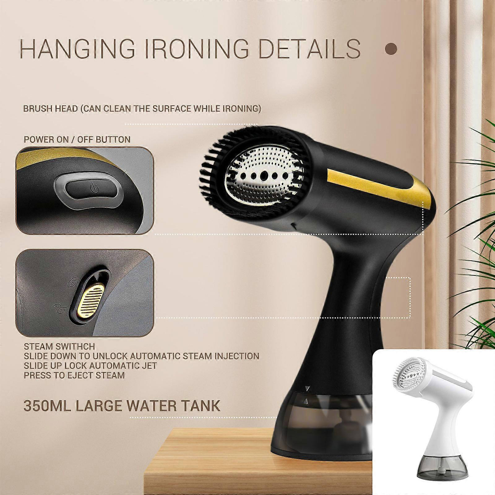 1500W Portable Garment Steamer 350ml Fabric Steamer for Clothes Home Travel Use - Image 5