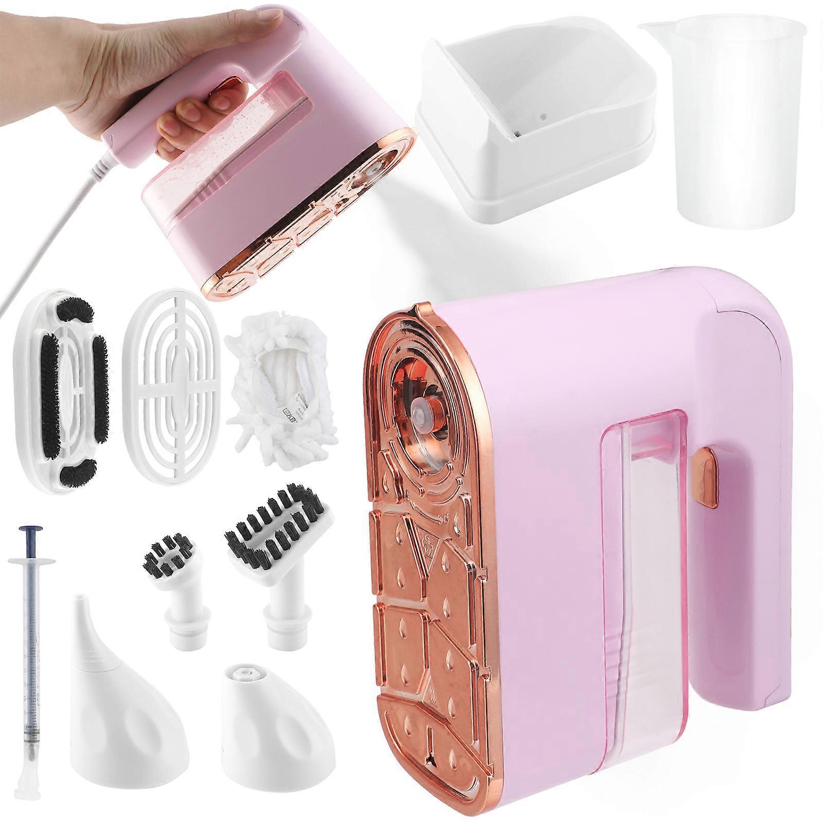 Multifunctional Handheld Steamer for Clothes Furniture Carpet with 9.8ft Hose - Image 1