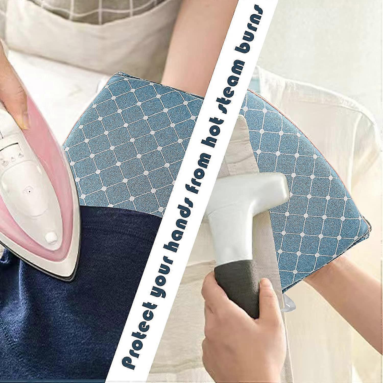 Handheld Ironing Glove Heat Resistant Steamer Mitt with Finger Loop for Ironing - Image 2