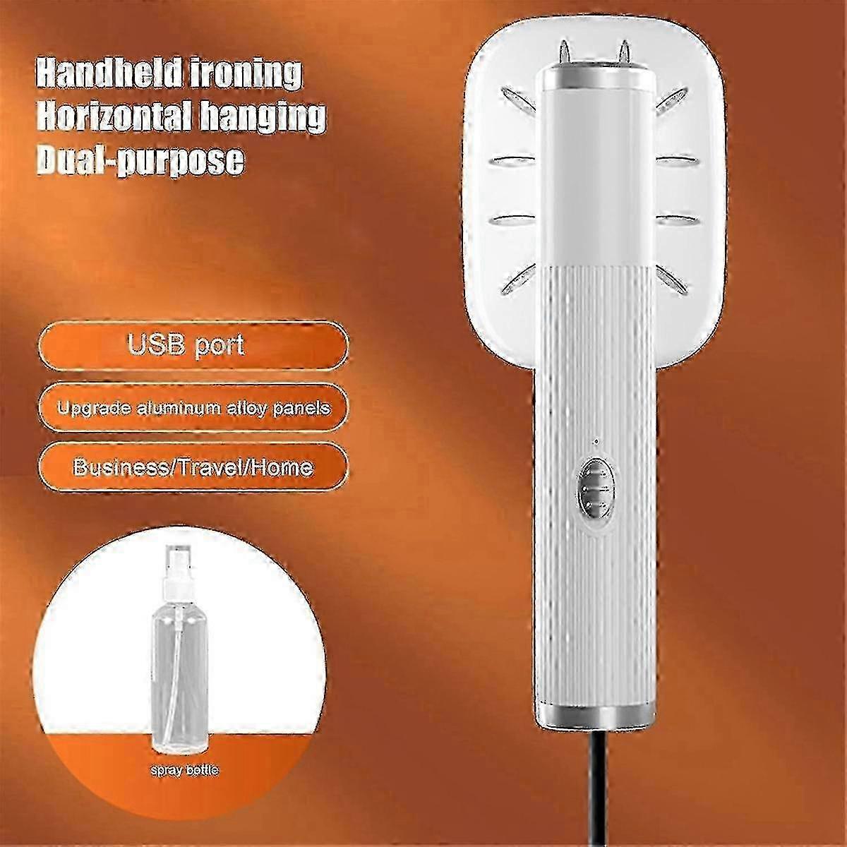 Mini Handheld Steamer Ironing Machine Dry/Wet Steam Iron for Travel Use - Image 3