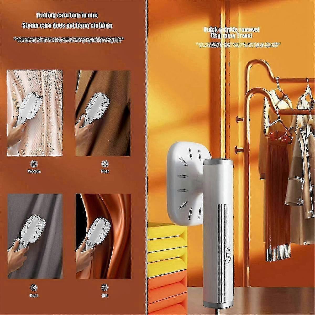 Mini Handheld Steamer Ironing Machine Dry/Wet Steam Iron for Travel Use - Image 5
