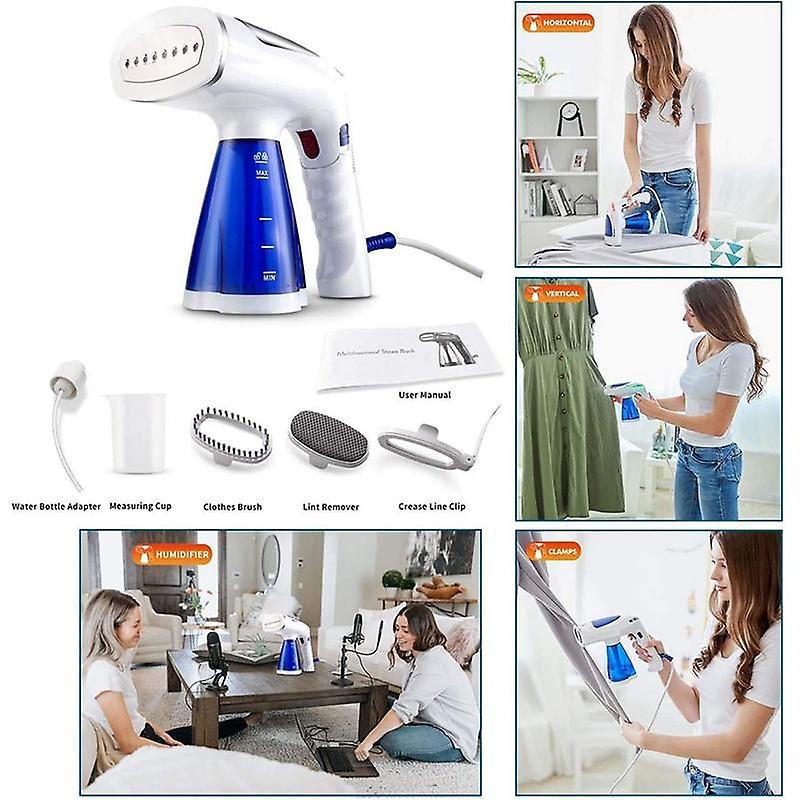 1600W Portable Handheld Steamer for Clothes Foldable Travel Fabric Wrinkle Remover - Image 4