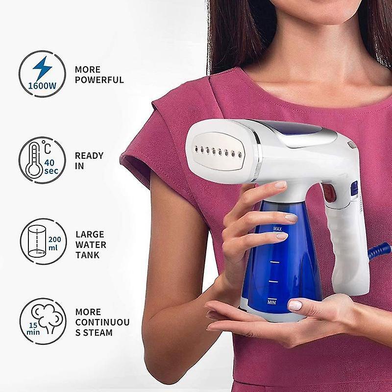 1600W Portable Handheld Steamer for Clothes Foldable Travel Fabric Wrinkle Remover - Image 5