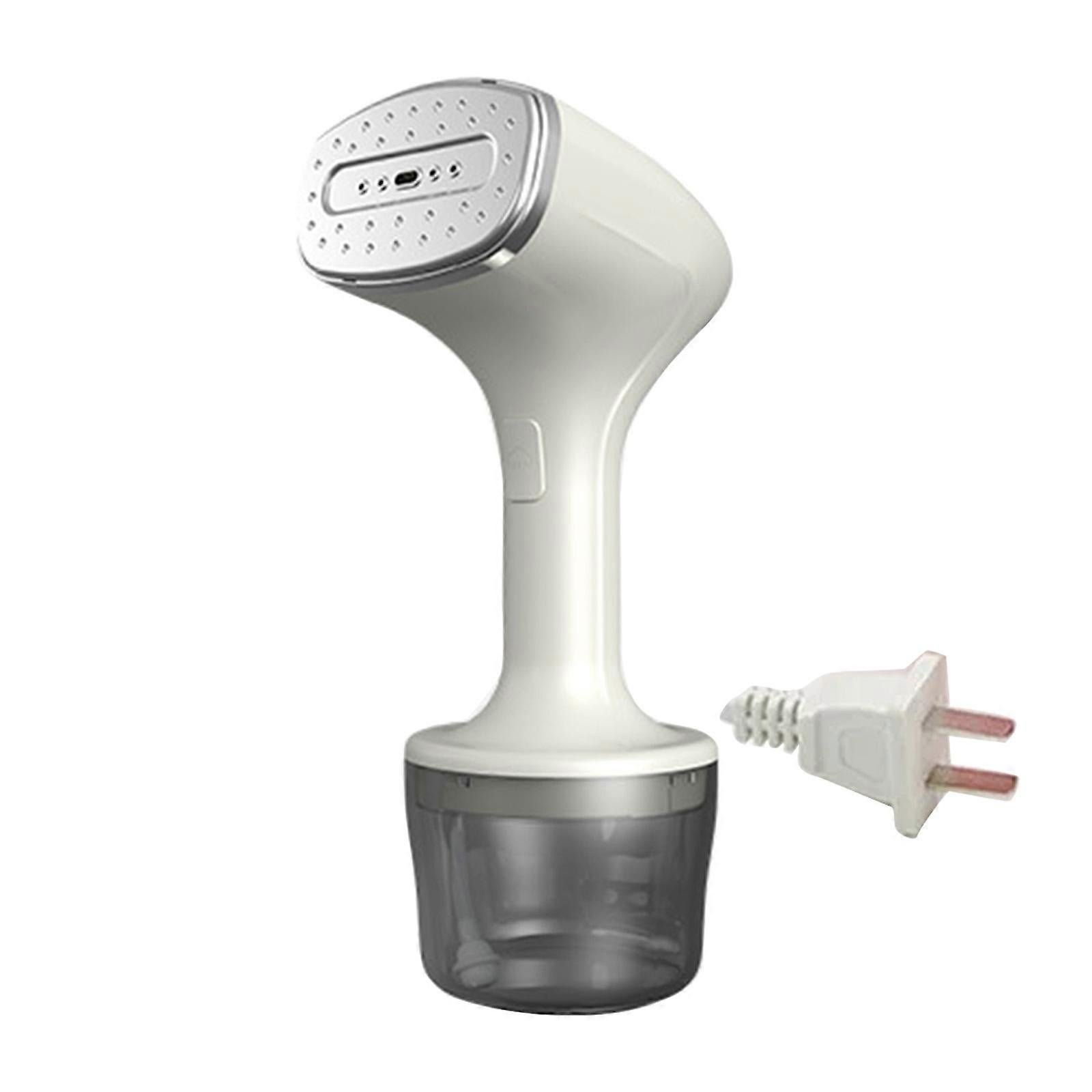 Stainless Steel Handheld Fabric Steamer Portable Travel Clothes Steamer White - Image 1