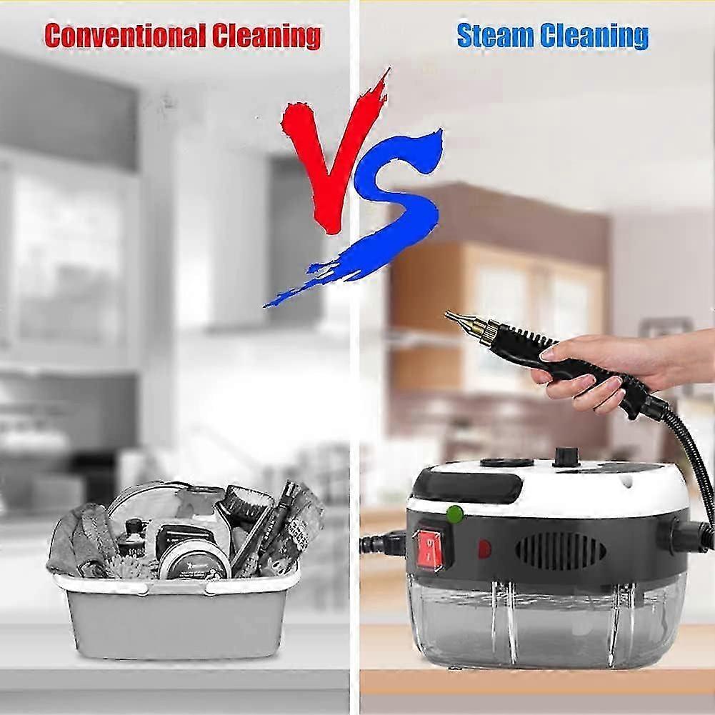 2500W Handheld Steam Cleaner for Home Use Portable Cleaning Steamer - Image 5