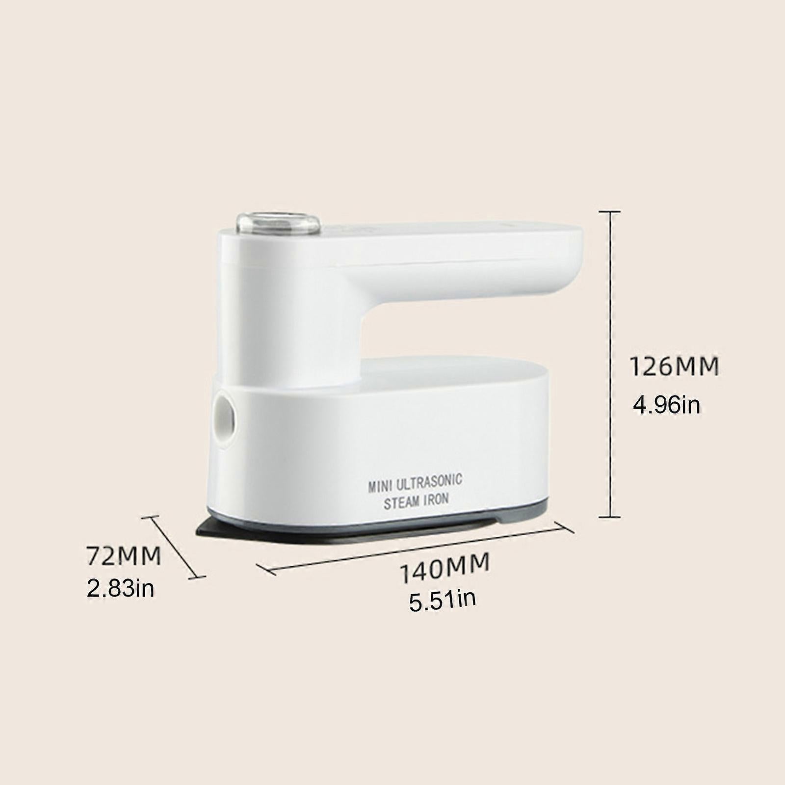Rechargeable 1200W Handheld Steamer and Iron for Travel & Home Fabric Ironing - Image 3