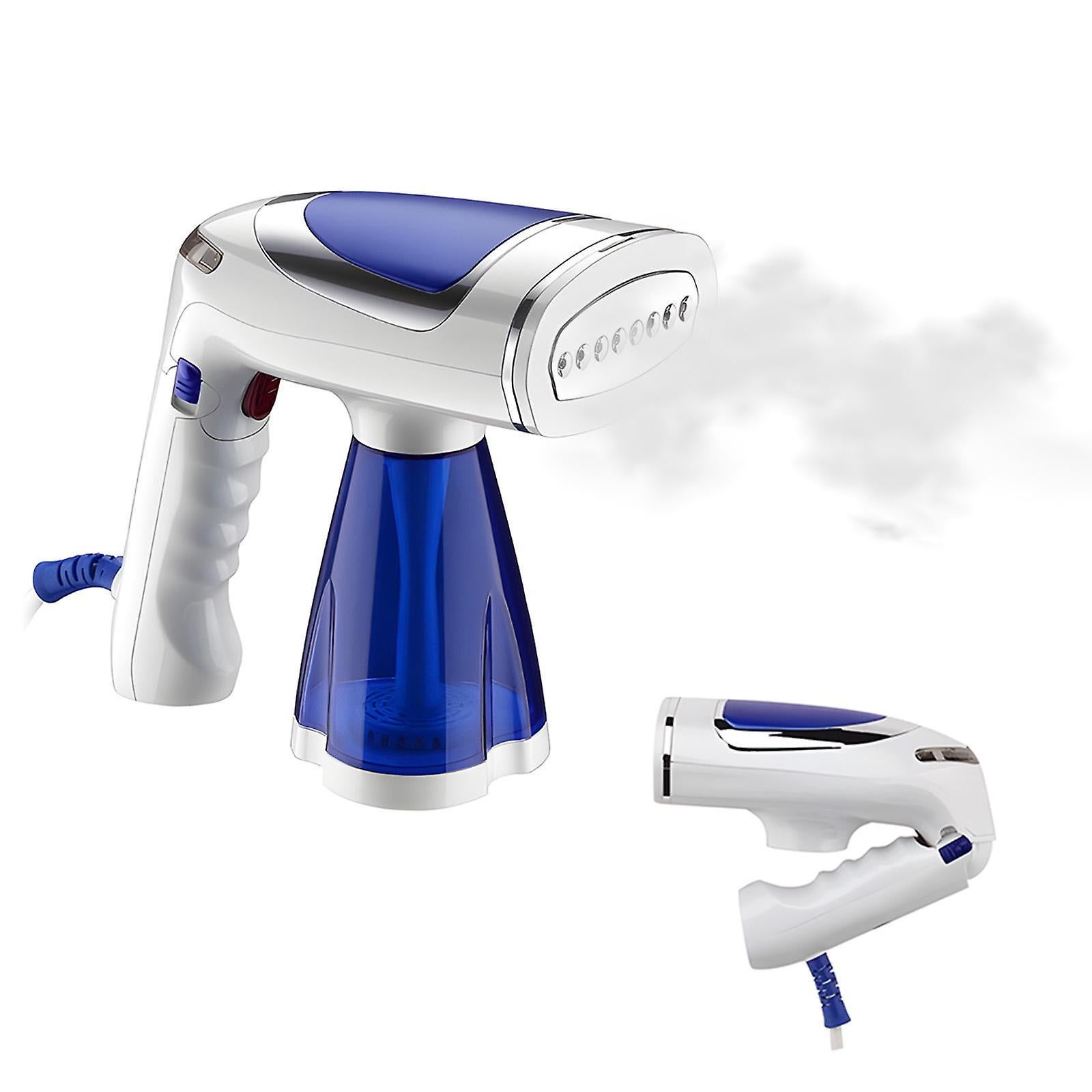 1600W Foldable Handheld Steamer for Clothes 40s Heat Up Wrinkle Remover with Brush - Image 1