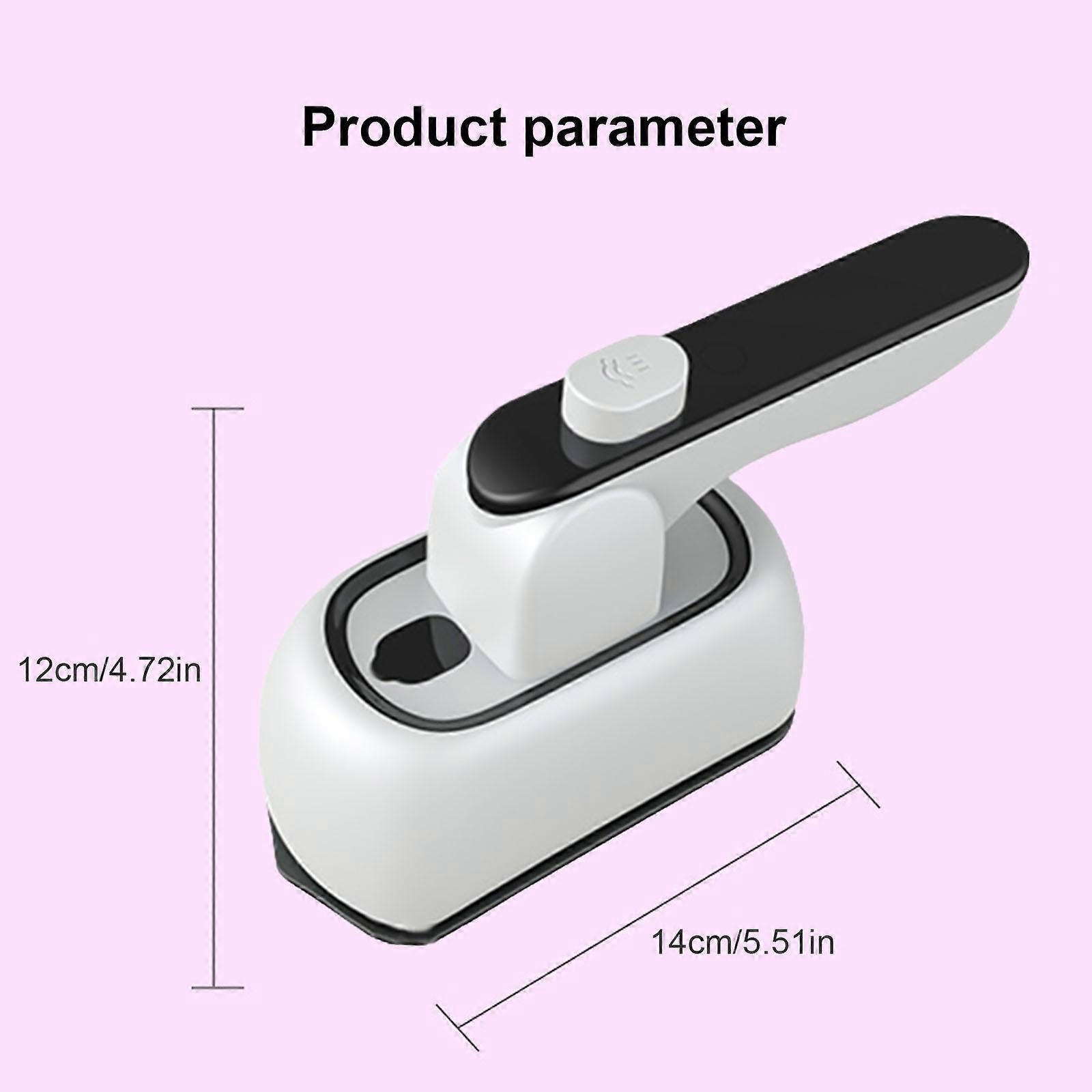 Rotatable Handheld Steamer Iron for Clothes Portable Travel Garment Iron - Image 3