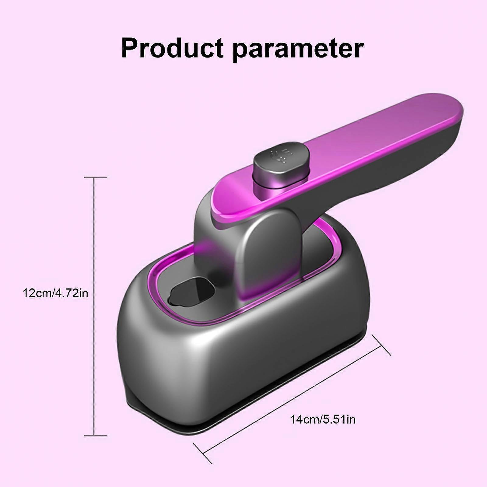 Rotatable Handheld Steamer Iron for Clothes Portable Travel Garment Iron - Image 3