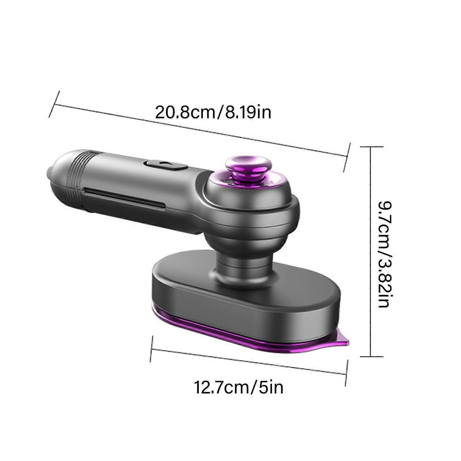 Rotatable Handheld Steamer Iron for Clothes Portable Travel Garment Iron - Image 3
