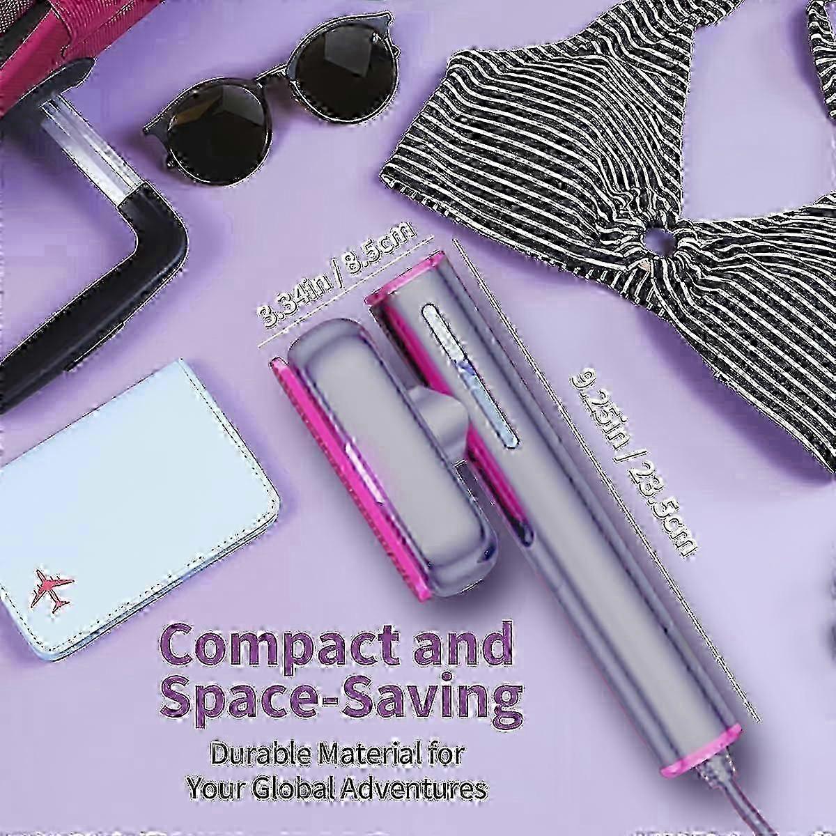 Compact Travel Clothes Steamer Handheld Steamer for All Fabrics Home Use - Image 2