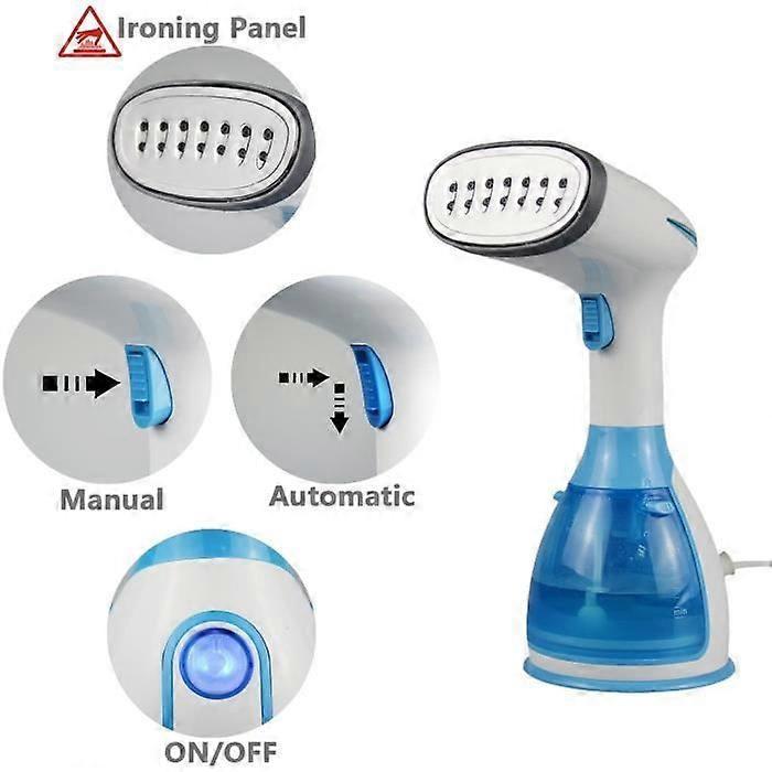 Handheld Steamer 1500W 280ML Portable Clothes Steamer Fast Heating for Home & Travel - Image 3