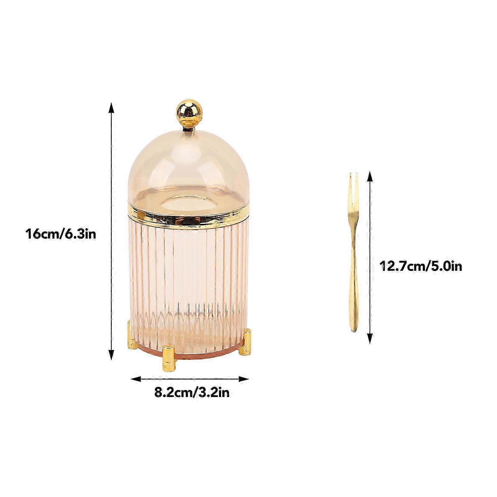 10pcs Stainless Steel Mini Forks Set with Storage Jar for Dessert & Salad - Image 2
