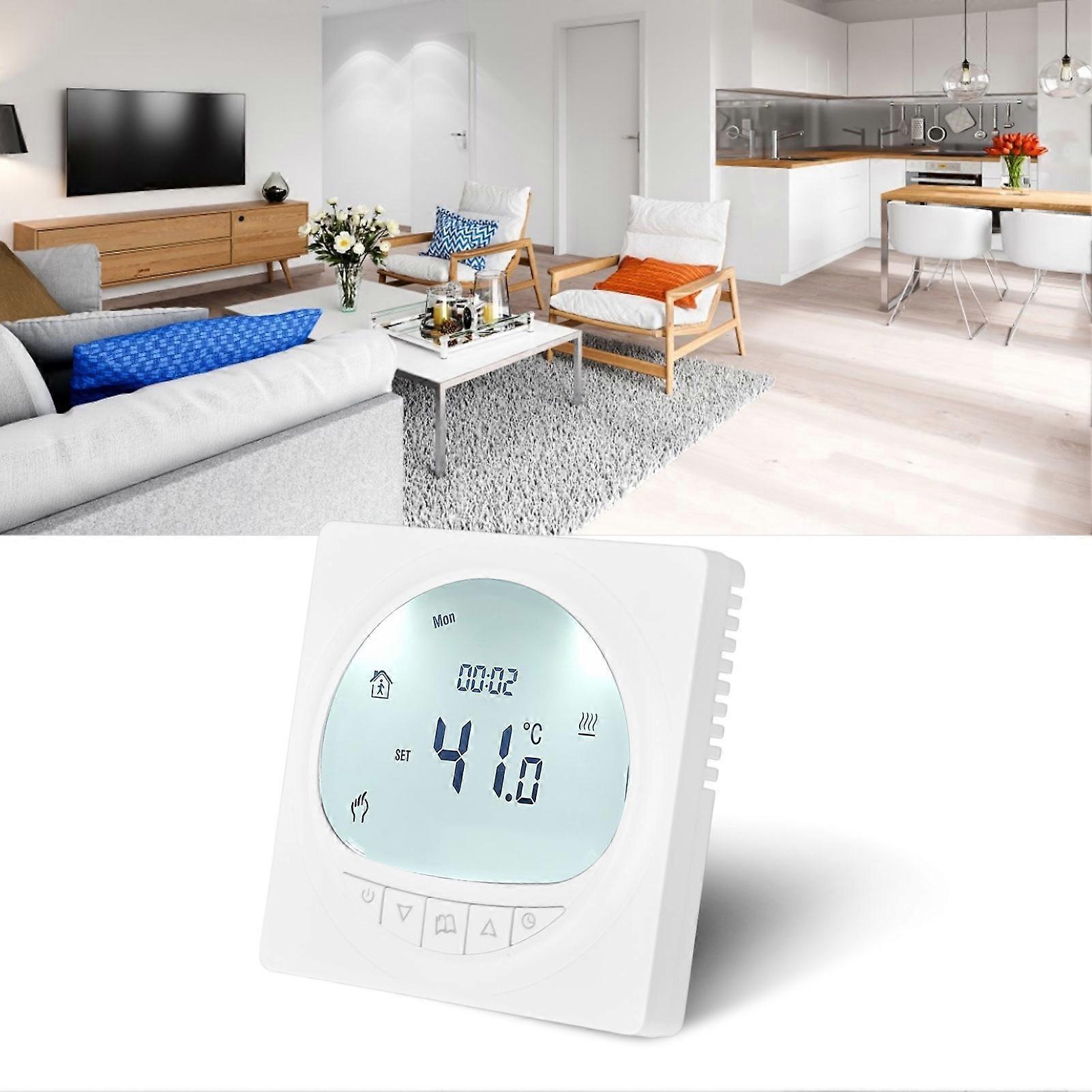 Smart Programmable Thermostat 3 Modes Multifunctional Floor Heating Controller for Home - Image 1