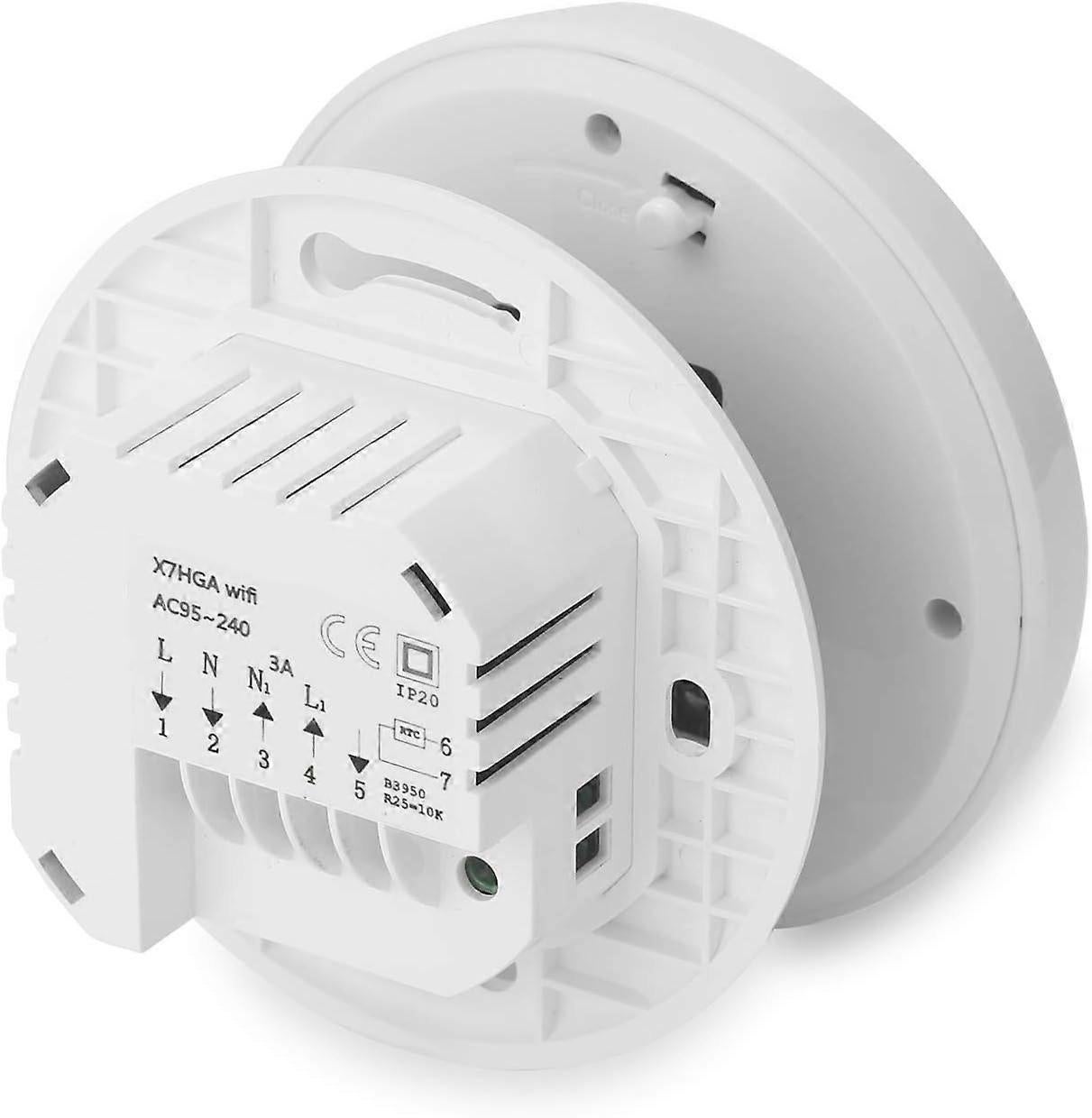 WiFi Smart Thermostat LCD Display Voice Control with Alexa Google for Smart Home - Image 4