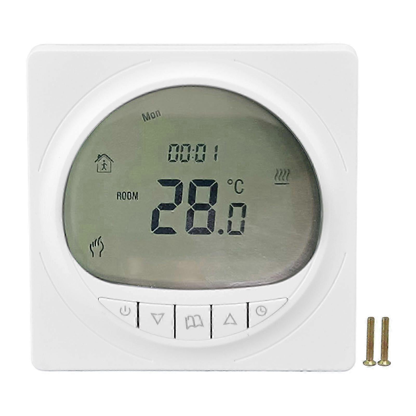 Programmable Smart Thermostat 3 Modes Adjustable High Accuracy Floor Heating Controller - Image 1