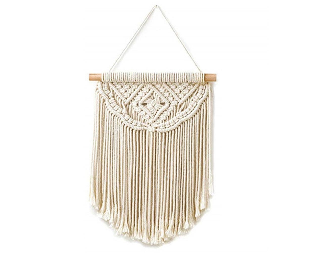 Boho Handwoven Wall Hanging Tassel Tapestry Craft Wedding Home Dorm Room Decor-6# - Image 7