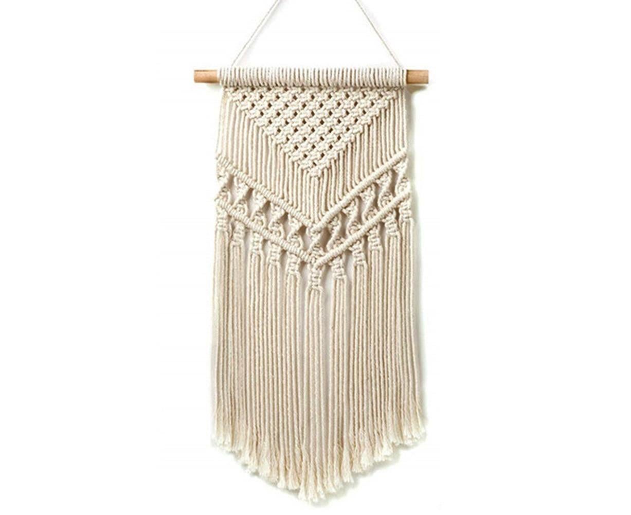 Boho Handwoven Wall Hanging Tassel Tapestry Craft Wedding Home Dorm Room Decor-6# - Image 8