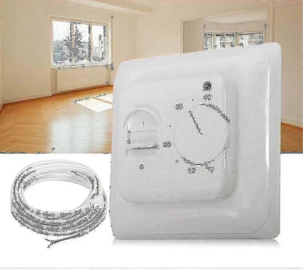 Electric Underfloor Heating Smart Thermostat with Sensor Cable Temperature Control Switch - Image 1